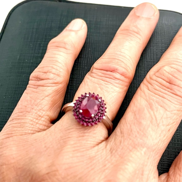 2ct Genuine Ruby 14KGP Ring - Picture 6 of 6